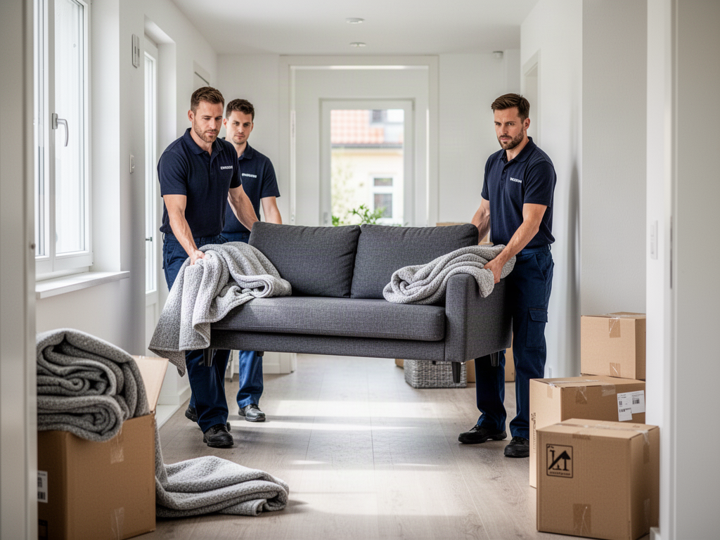 Professioneller Möbeltransport