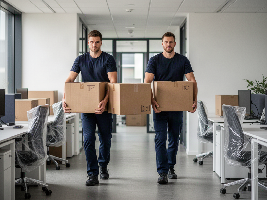 Professioneller Firmenumzug